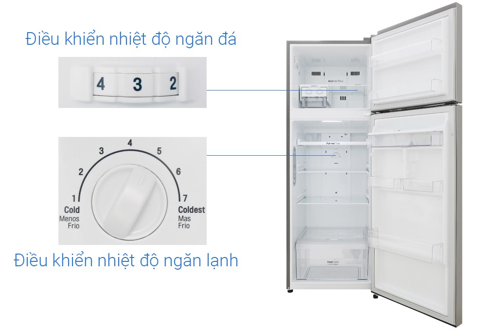 Tủ lạnh LG Inverter 315 lít GN-D315S Mẫu 2019