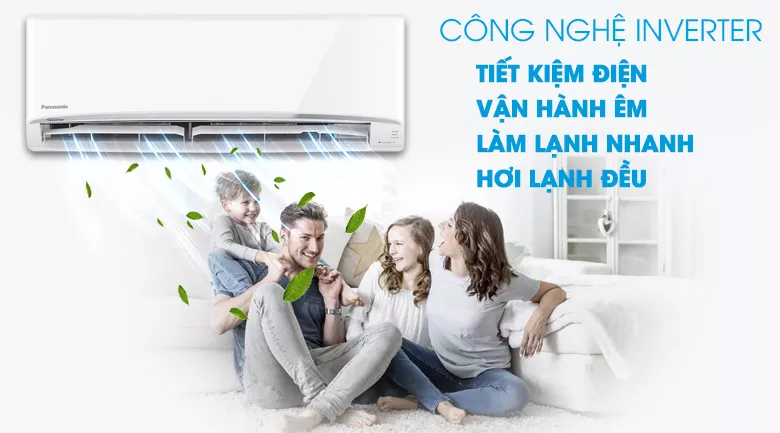 Điều Hòa Panasonic Inverter CU/CS-WPU18WKH-8M 1 Chiều 18000BTU Gas R32