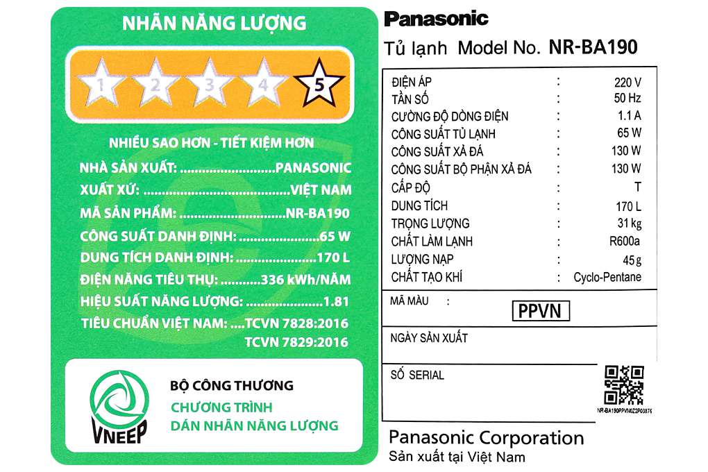 Panasonic Nr Ba190ppvn 11 Org