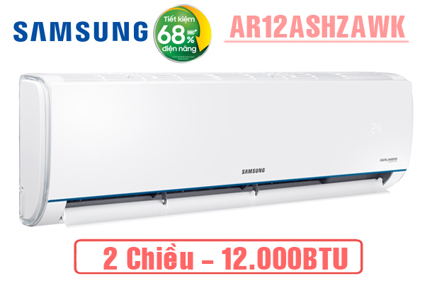 điều Hòa Samsung 12000btu 2 Chiều Ar12ashzawknsv