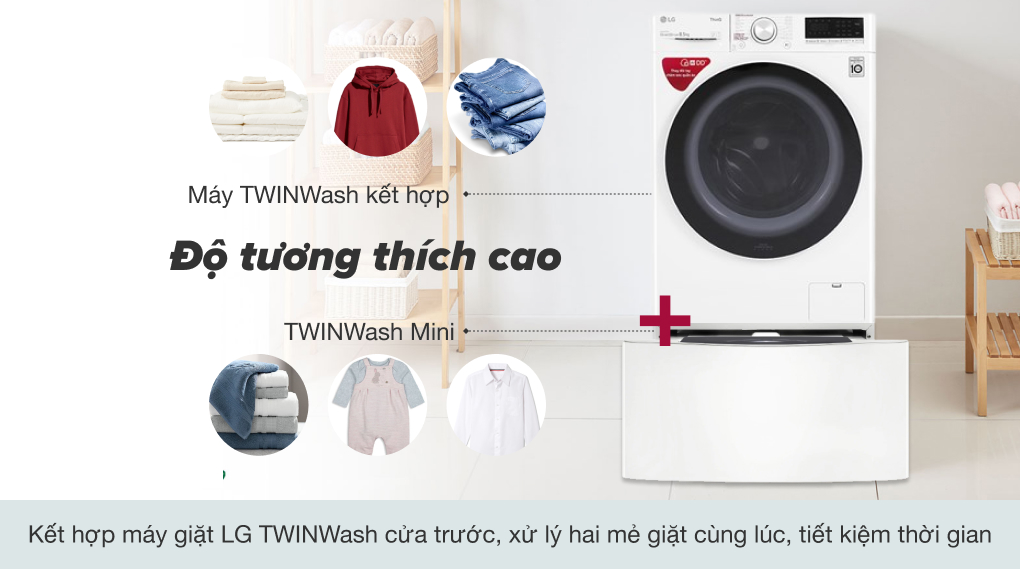 May Giat Lg Mini Wash 25 Kg Tv2402ntww 04