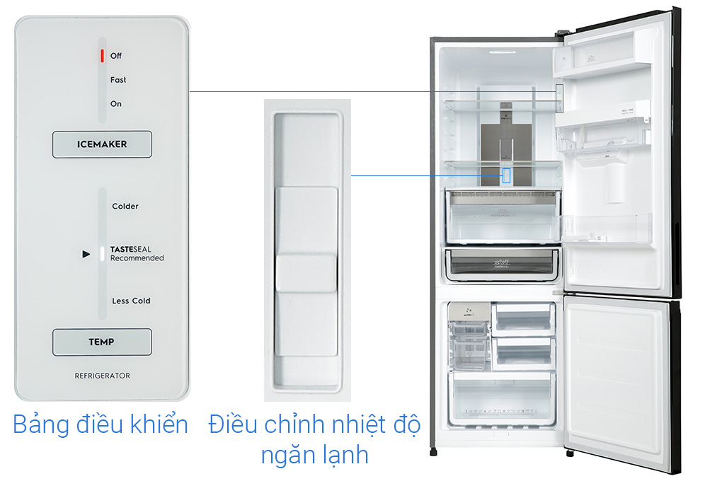 Tu Lanh Electrolux Inverter 335 Lit Ebb3762k H12
