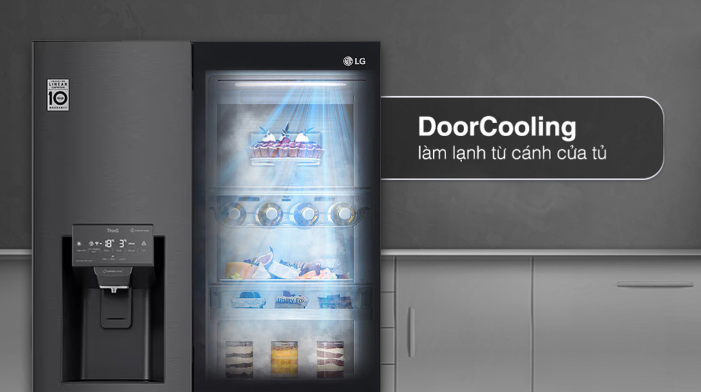 Tu Lanh Lg Inverter 496 Lit Multi Door Instaview Door In Door Gr X22mbi 061223 074418