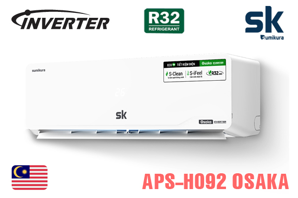điều Hòa Sumikura 2 Chiều 9000BTU Aps/apo H092 Osaka